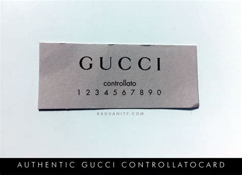 is it gucci or fake|gucci authenticity card.